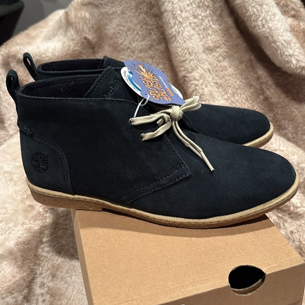 Timberland Earthkeepers Ridgefield Desert Loafers size 6 boys, Navy blue - Picture 4 of 13